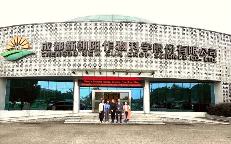 巴西國(guó)家植物保護(hù)產(chǎn)品協(xié)會(huì)專家訪問(wèn)新朝陽(yáng)，共探生物農(nóng)業(yè)合作新機(jī)遇